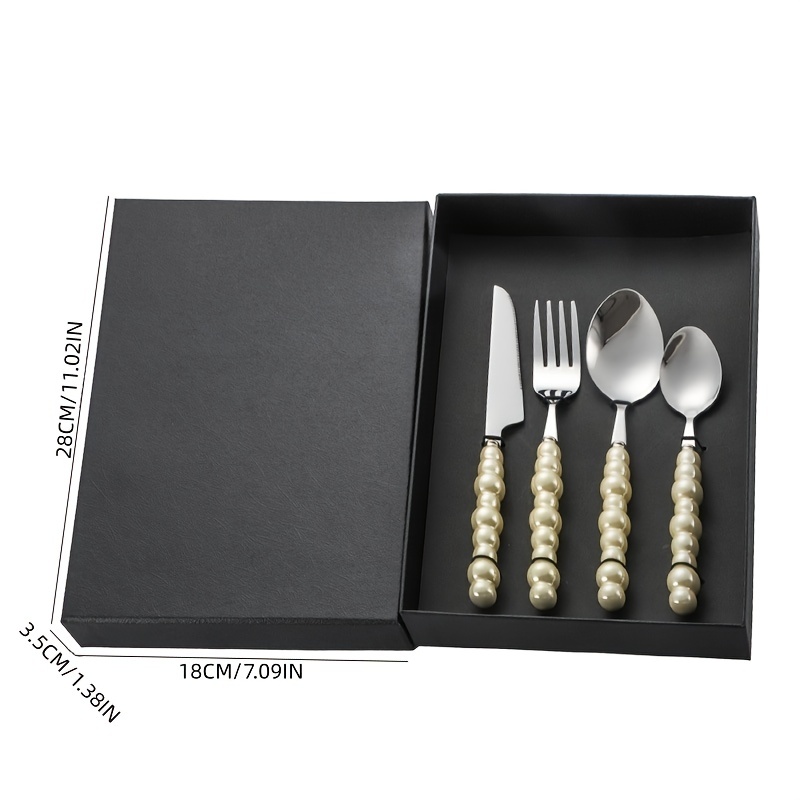 4-Pc. Stainless Table Knife Set in Gift Box