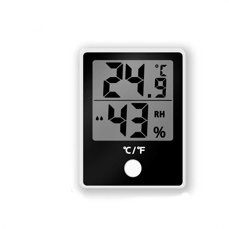 Backlight Screen Hygrometer Indoor Thermometer Temperature - Temu