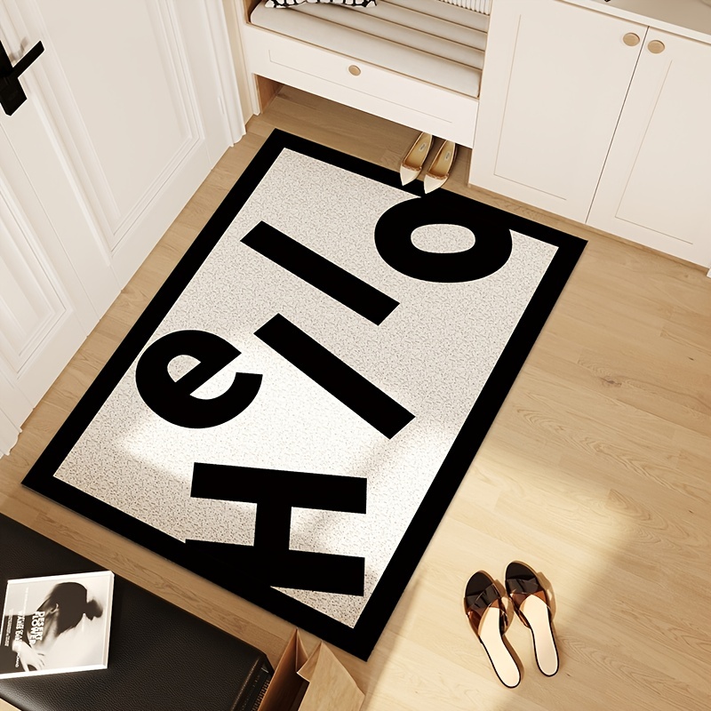 Waterproof All season Doormat Durable Anti slip Pvc Backing - Temu