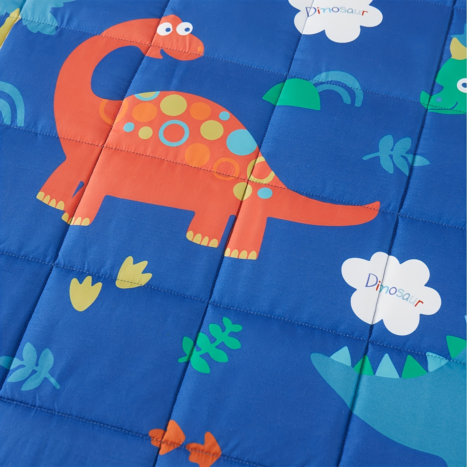 Blue dinosaur online blanket