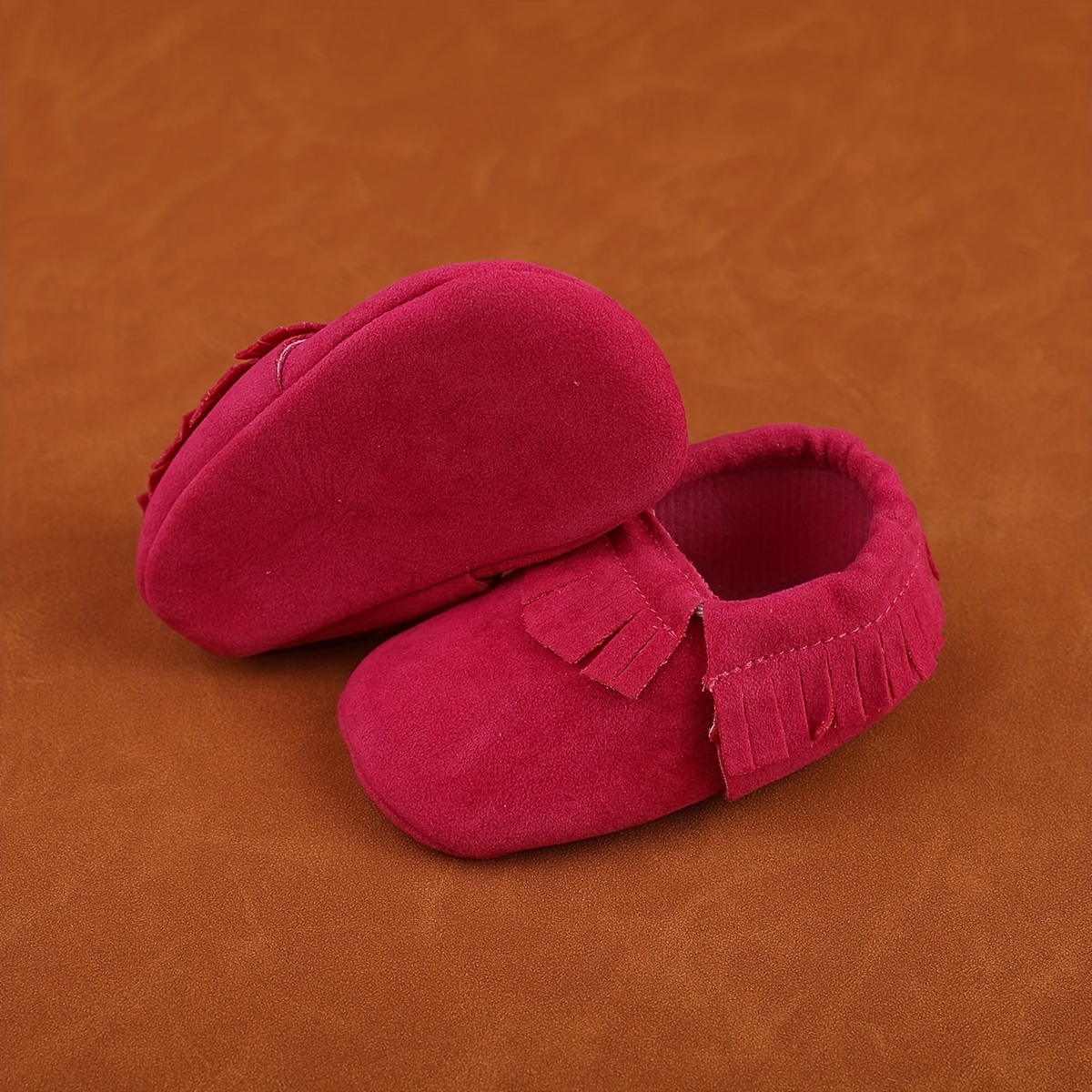 Baby girl clearance pink moccasins