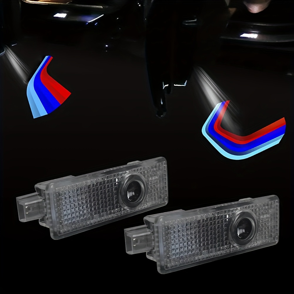 Kaufe Maßgeschneiderte Auto-Willkommenstür beleuchtete Sill-Licht-Logo-Lampe  LED-Auto-Verschleiss-Plattenpedal für BMW X1 X2 X3 X4 X5 X6 X7 E90 F80