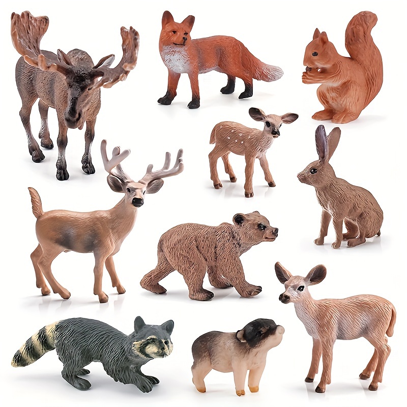 Pack 3 juguetes sensoriales Conejo y ciervo - Mimaarhandmade
