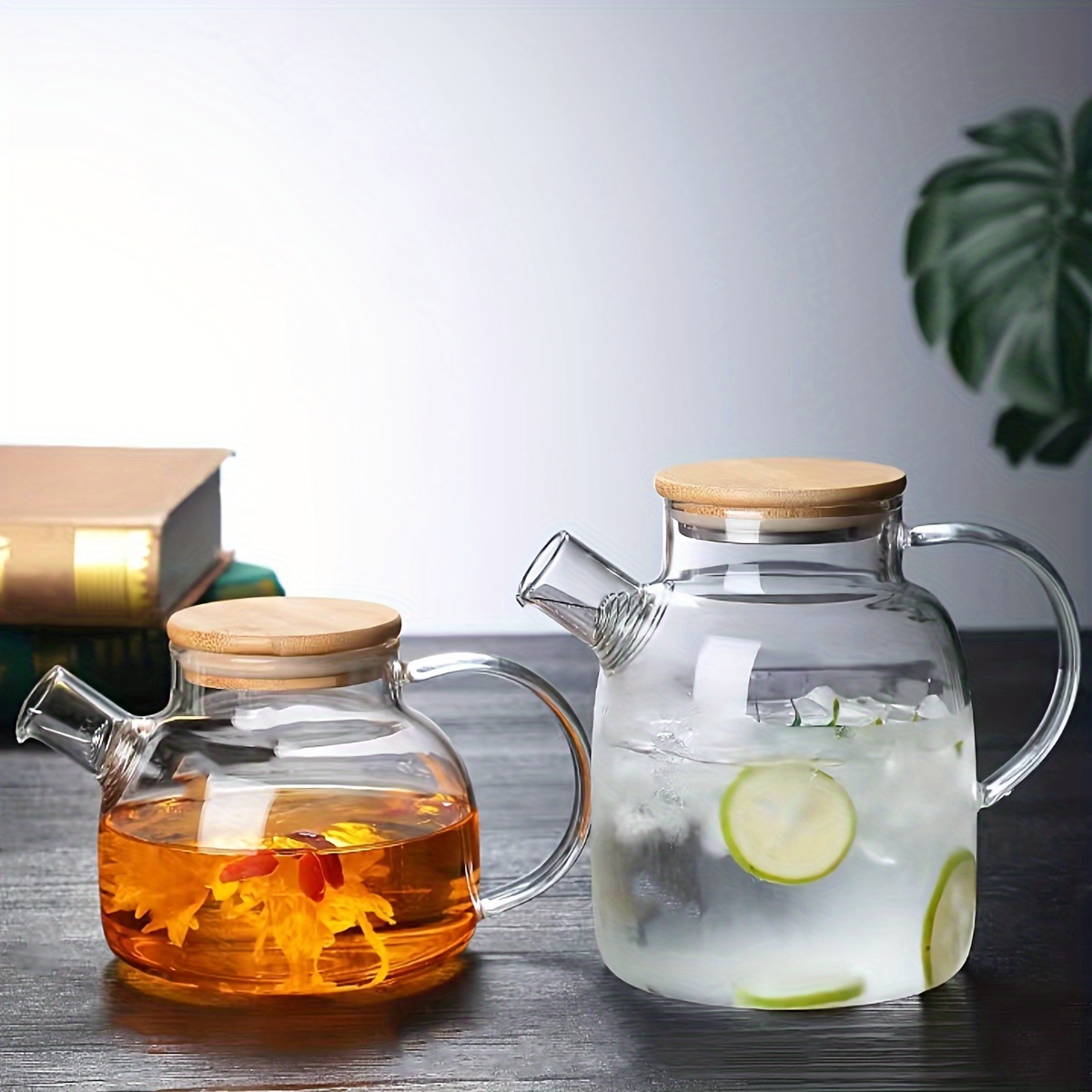 Glass Coffee Pot Teapot Nordic Style Glass Tea Set High - Temu