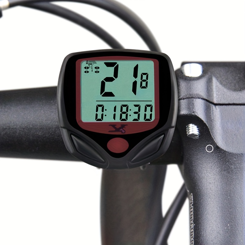 Odómetro Del Velocímetro De La Bicicleta, Pantalla LCD Del Ciclocomputador  Para El Podómetro De Las Bicicletas