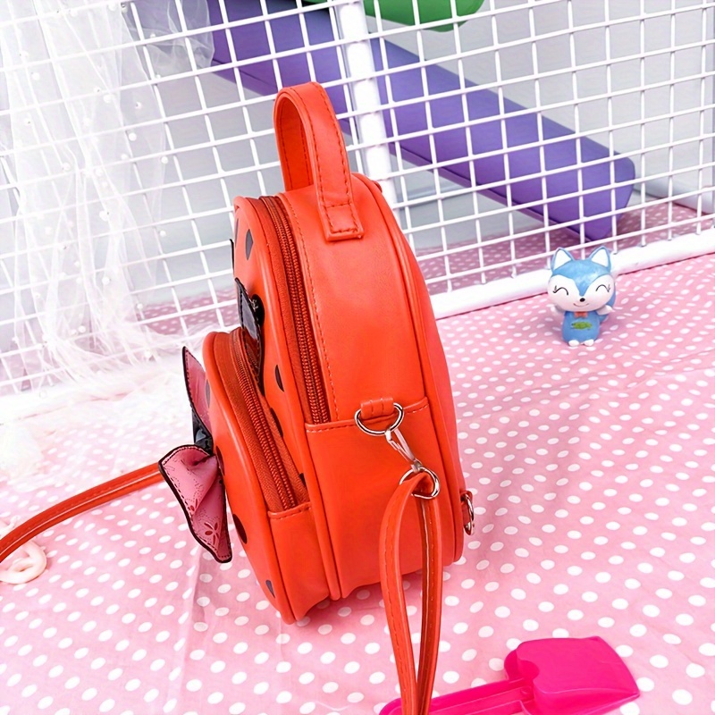 Mini backpack with outlet bow