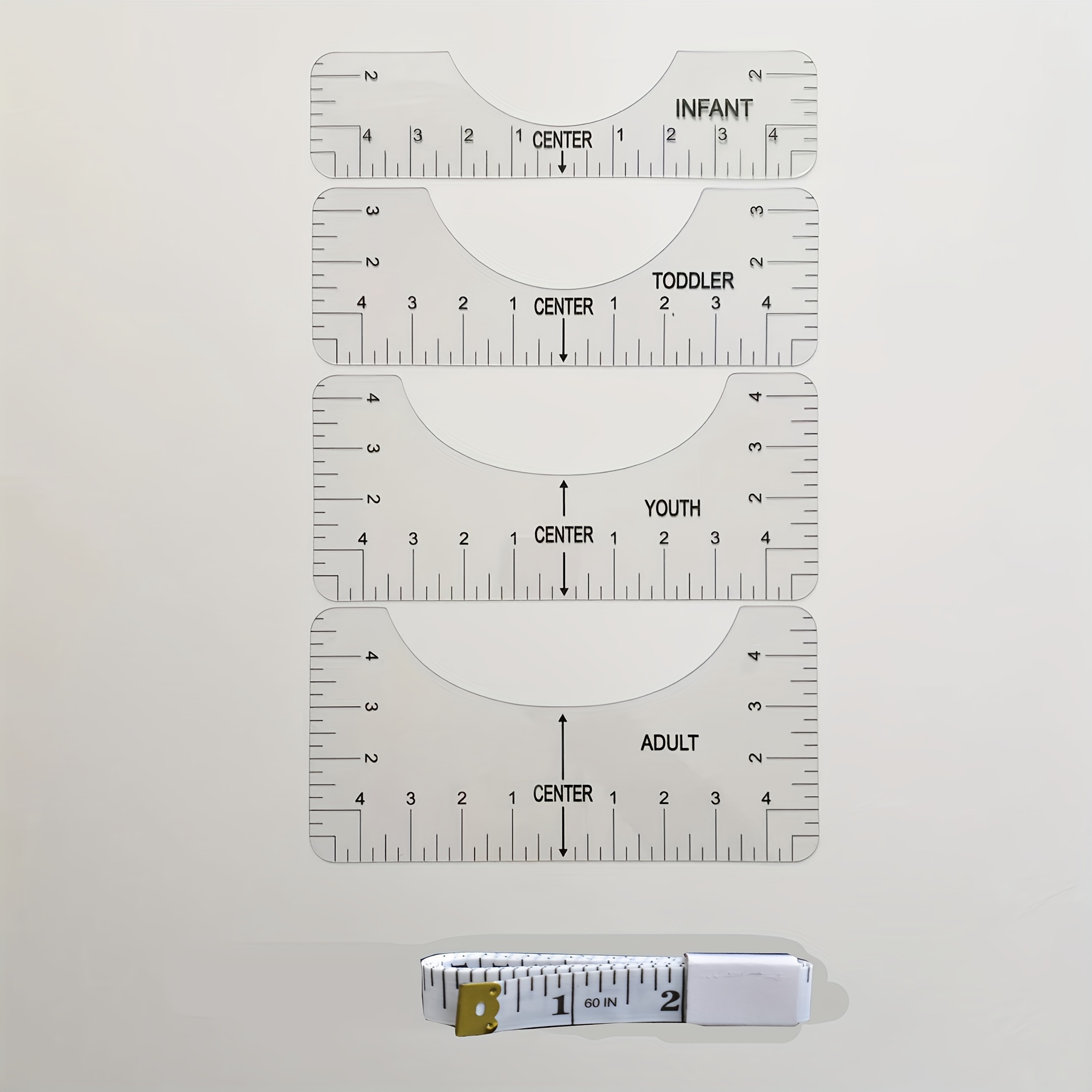 Upgraded Acrylic T-shirt Ruler For Heat Press, T-shirt Measuring Ruler  Guide For Making Center Graphics Vinyl Embroidery T-shirt Ruler Alignment  Tool Placement Dye Sublimation Blank Product Accessories - Temu United Arab  Emirates