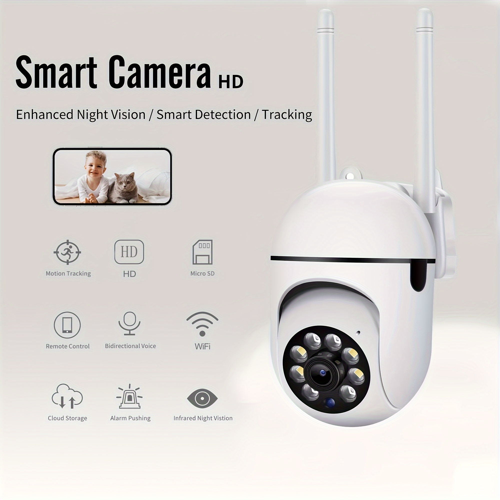 Acheter Caméra WiFi NX5 sécurité à domicile caméra sans fil caméras de  surveillance intelligentes Vision nocturne Web voix vidéo HD 1080P pour  animaux de compagnie enfants sécurité sécurité à domicile