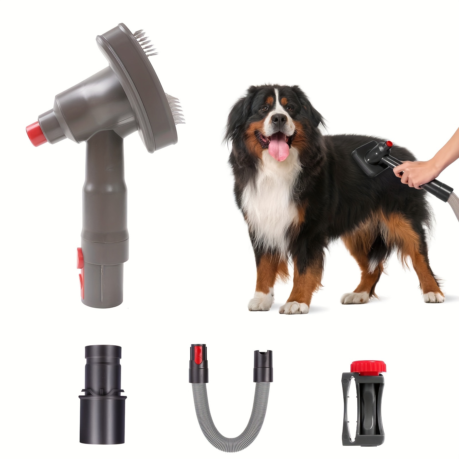 Per Dyson Pet Grooming Tool spazzola per cani aspirapolvere per Dyson V11  V10 V8 V7 V6 V15 aspirapolvere con convertitore strumento per capelli per