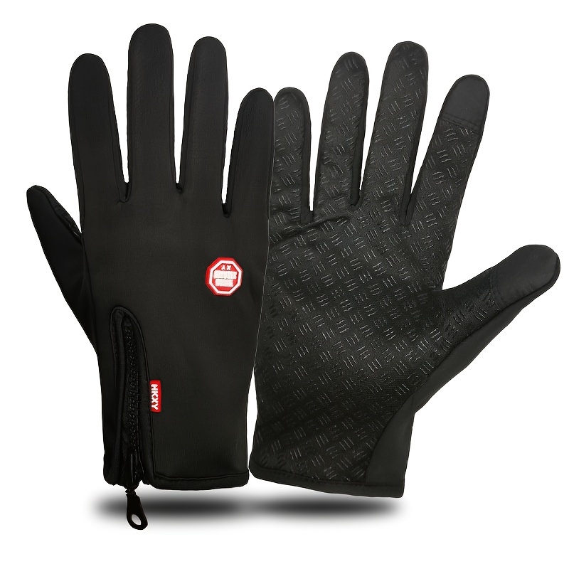 Winter Cycling Sports Gloves Waterproof Touch Screen Anti - Temu