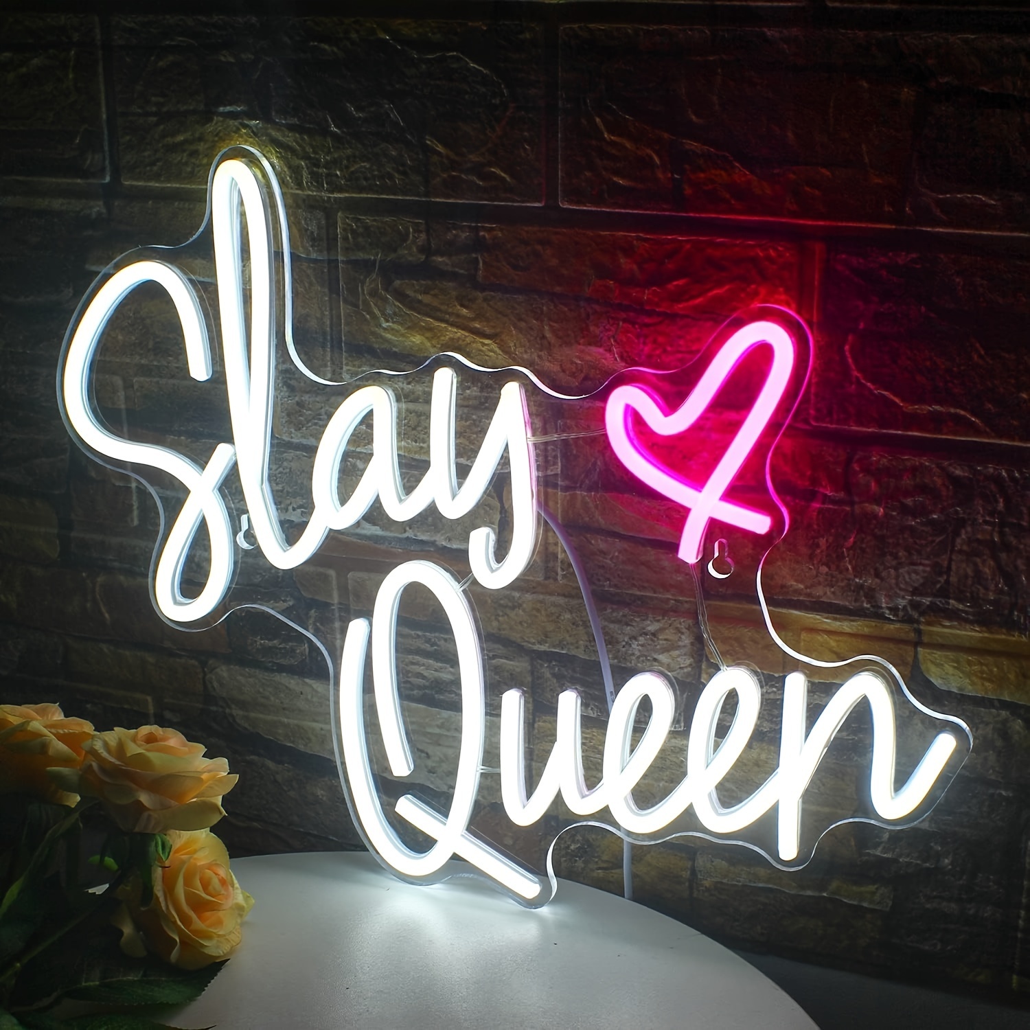 Queen Led Sign For Party Decoration Wall Decor Aesthetic - Temu