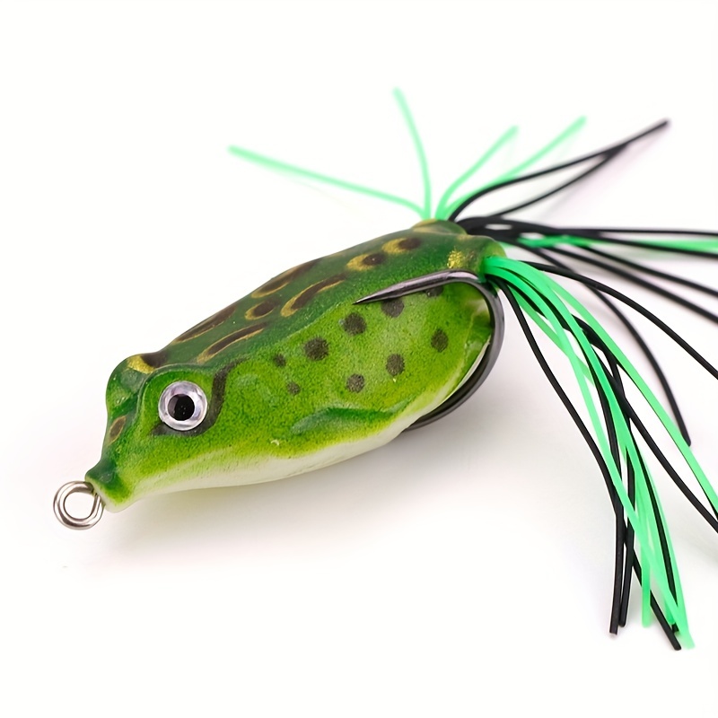 Color Silk Thunder Frog Set Strong Double Hook Fishing Lure - Temu