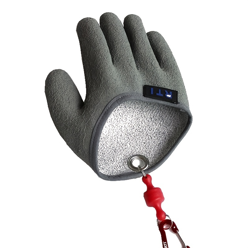 Magnetic Anti-slip Fishing Gloves Protect Hand Puncture Catching