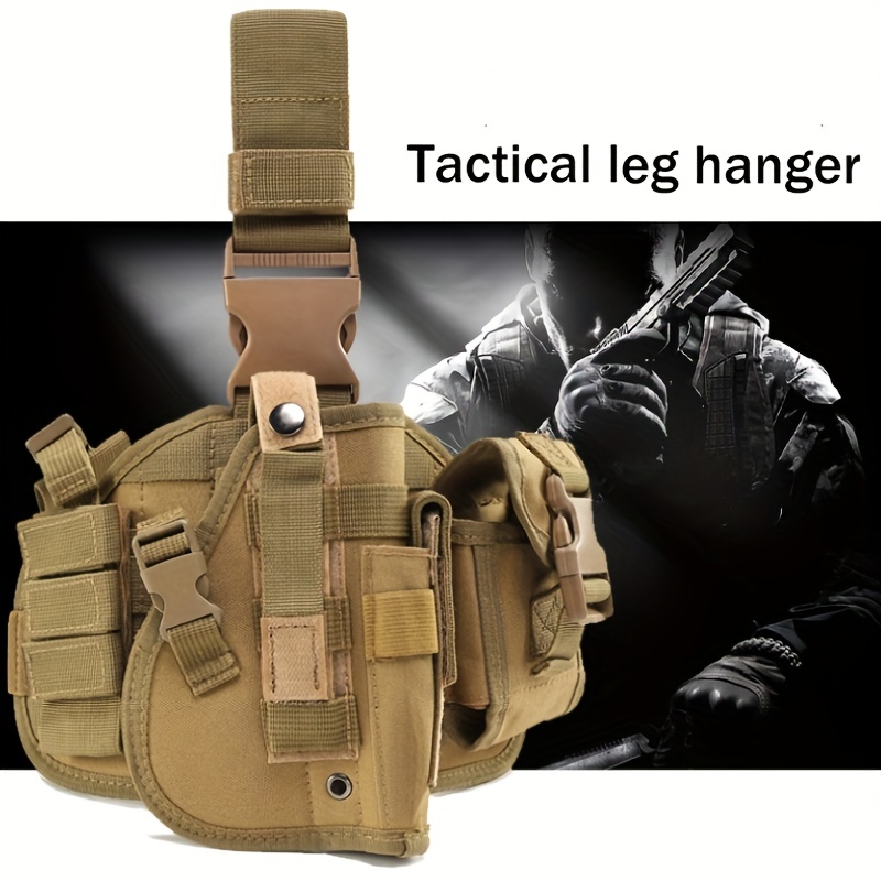 Riñonera táctica, bolsa de cintura militar con parche de EE. UU., cinturón  de cadera para pesca al aire libre, senderismo, Verde militar (5 bolsillos