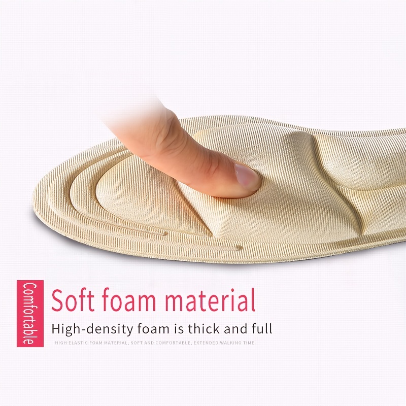 Memory Foam Insole Pad Inserts Heel Post Back Breathable - Temu