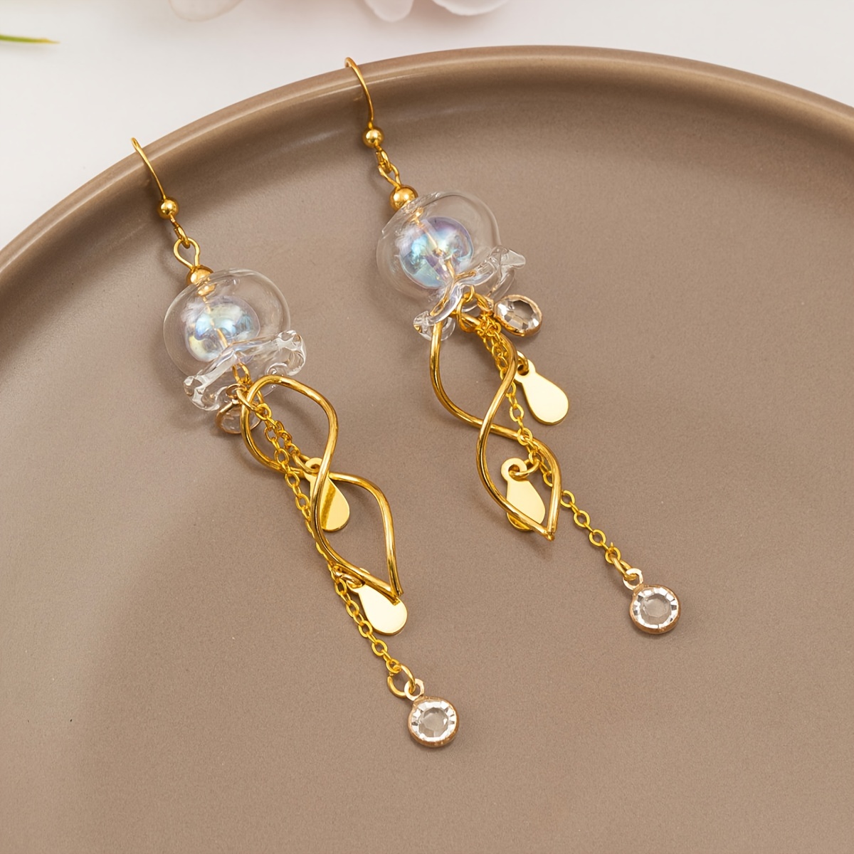 Metallic Tassels, Silver, Gold, Copper Earring Tassels Mini Jewelry Making  Tassels, 1.25 Handmade Fringe Charms, DIY Holiday Earrings 