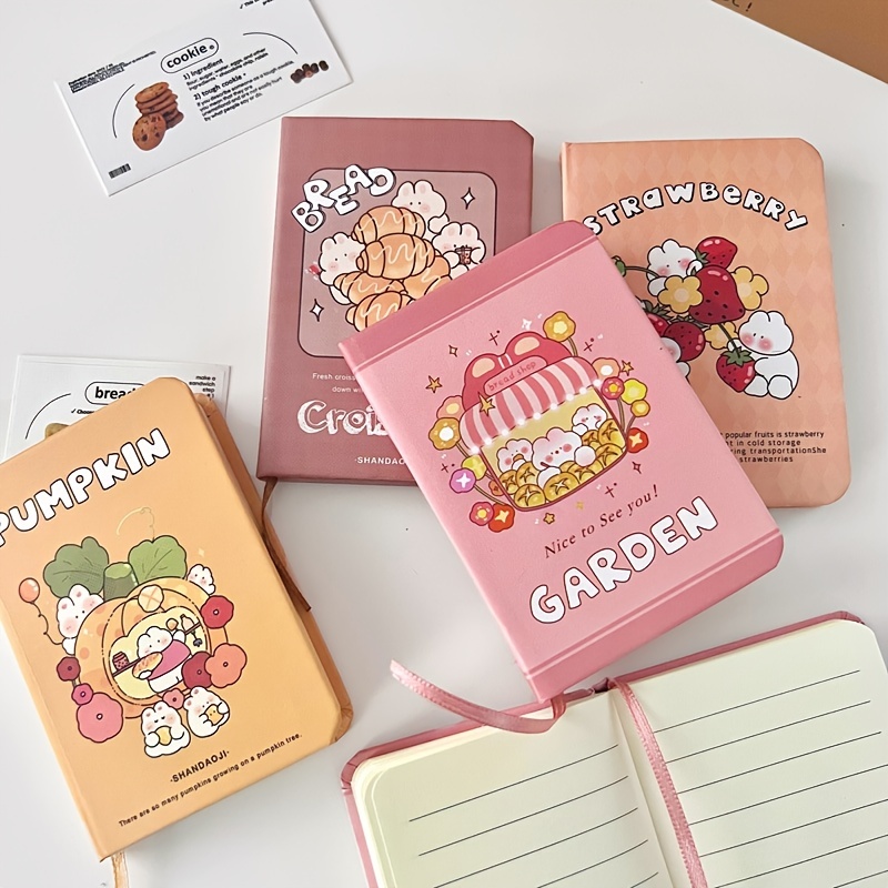 Cute Rabbit Notebook A7 Coil Book Student Notebook Pocket - Temu