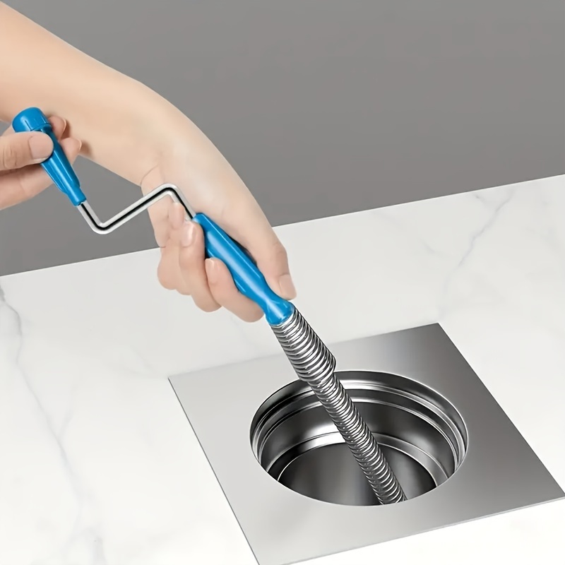 Desatascador de fregadero para baño, herramienta de desatascador potente  para ducha y cocina