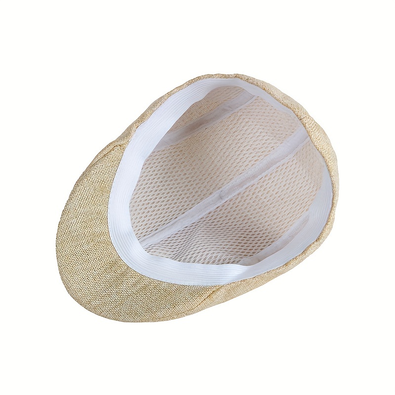 mens women linen newsboy caps flat hat vintage summer breathable gatsby ivy irish casual cabbie hats trendy beret hat solid color ideal choice for gifts