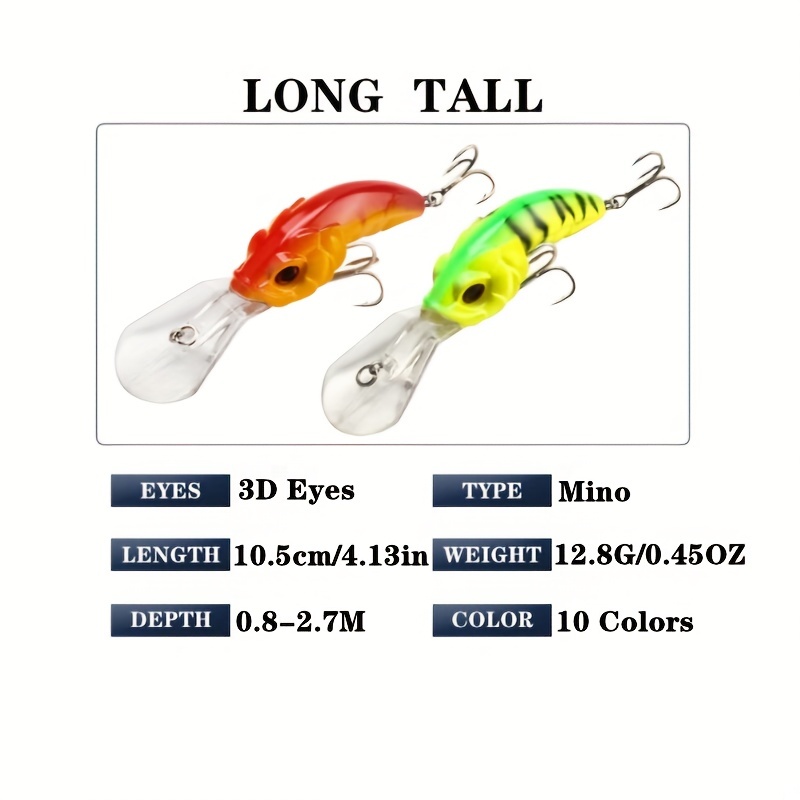 Laser Minnows Fishing Lure Floating Artificial Hard Bait 3d - Temu