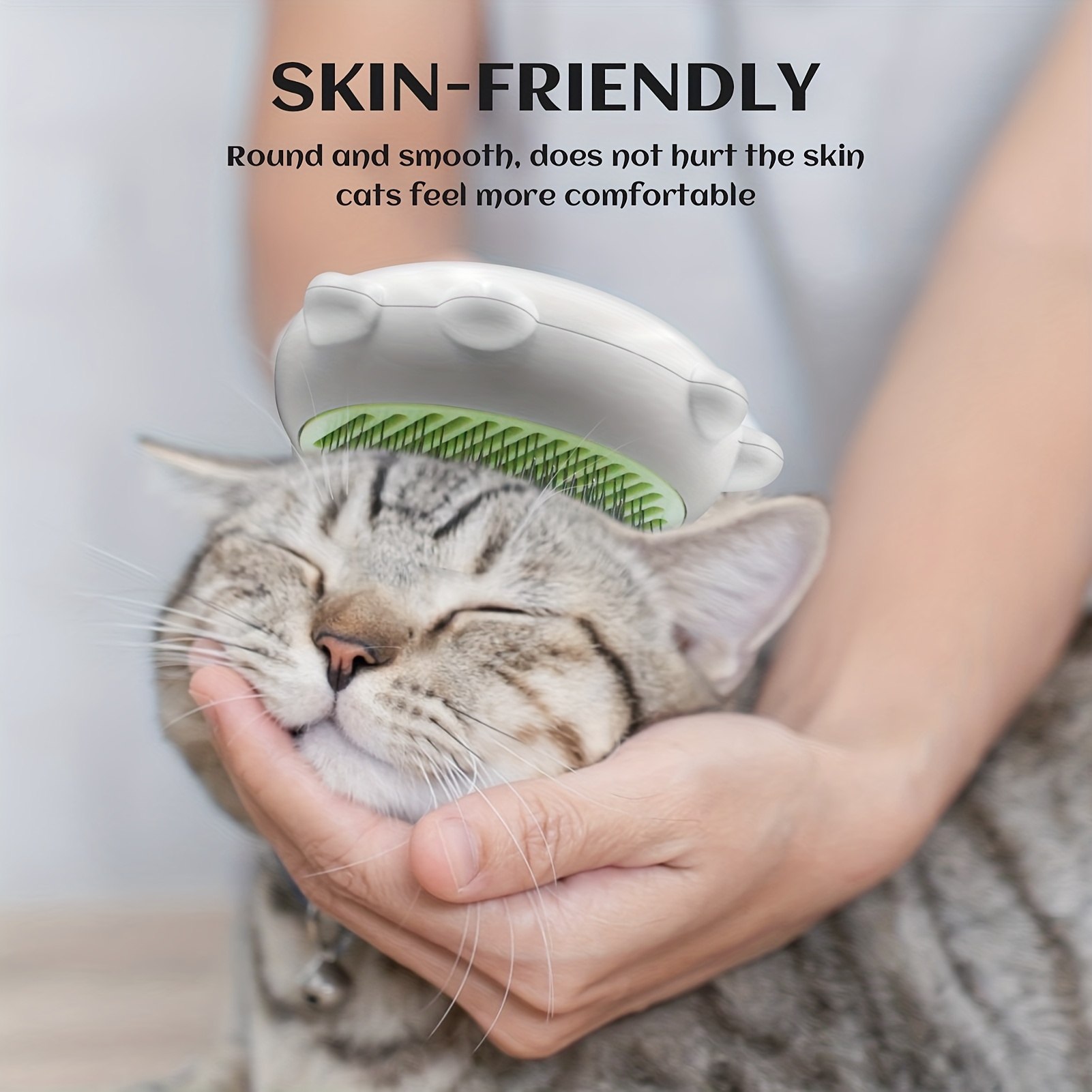 5 in 1 Cat Grooming Kit With Self cleaning Brush Nail - Temu