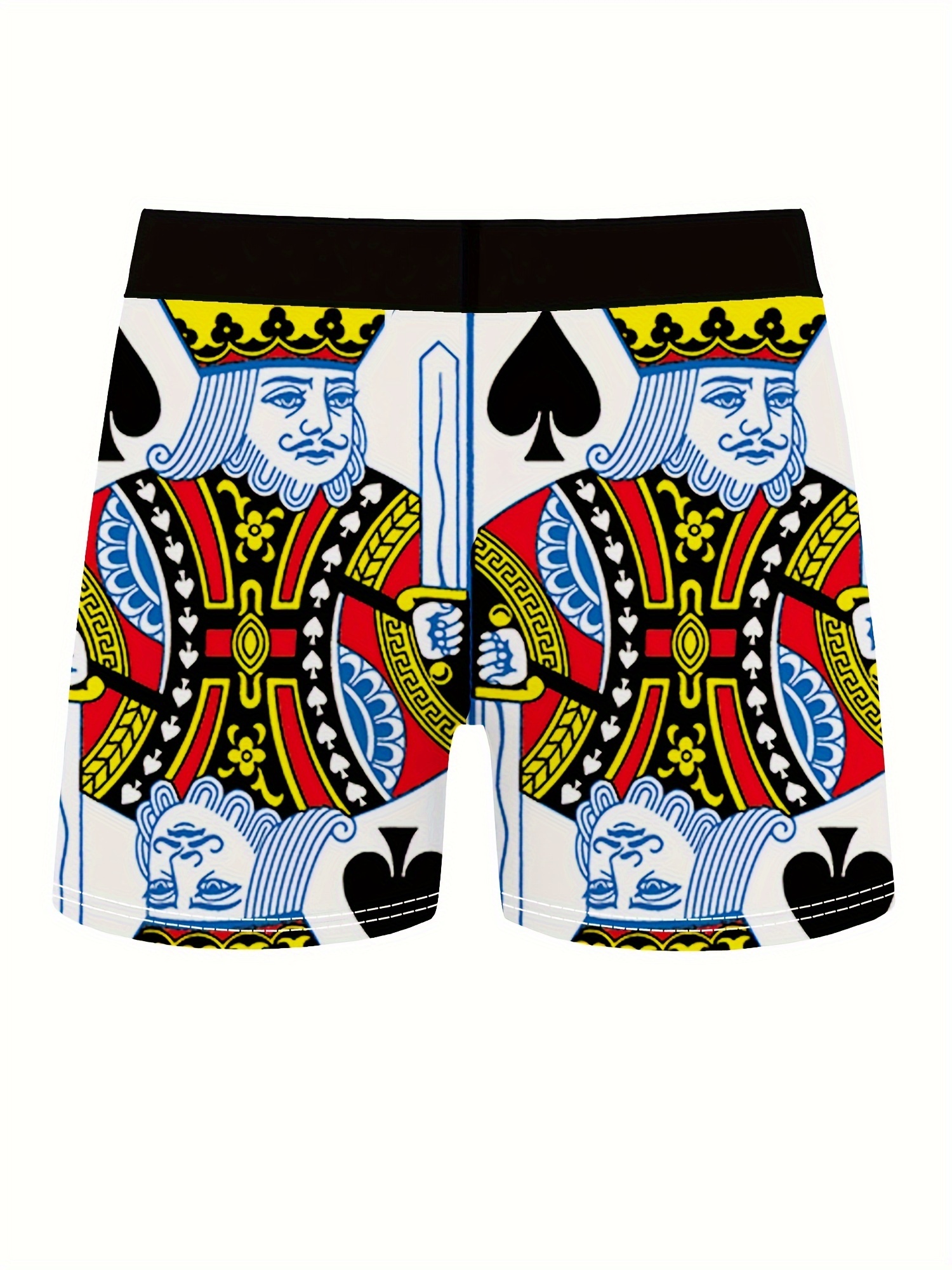 Men's Poker Card K Digital Print Novelty Funny Boxers Briefs, Breathable  Comfy Quick Drying Stretchy Sports Boxers Trunks, Men's Trendy Graphic  Underwear - Temu Cyprus