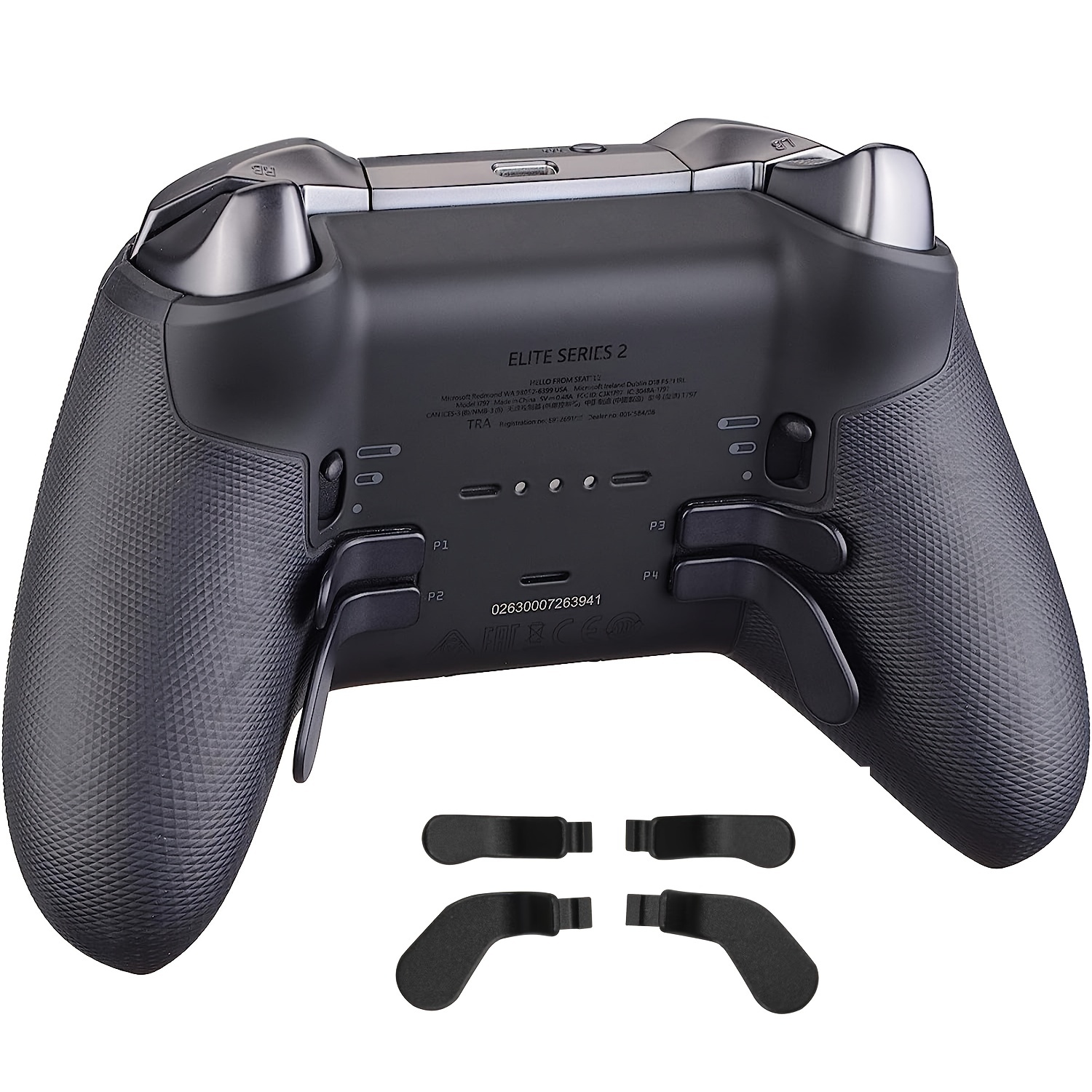 Elite Controller Paddles Metal Stainless Steel Replacement - Temu Canada