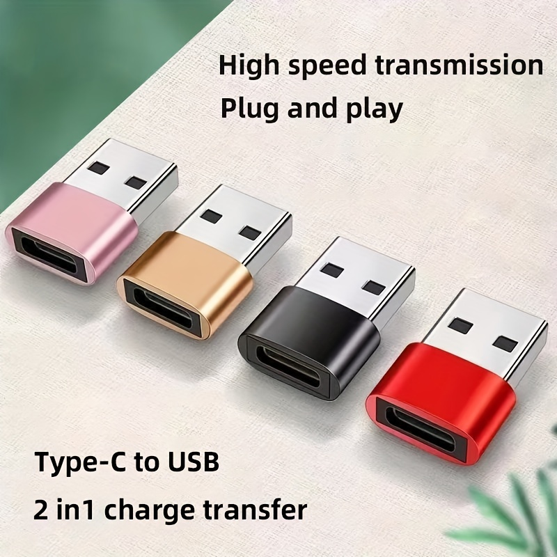 Adaptateur et convertisseur OTG Câble 3 en 1 Type-C vers USB-C 4K