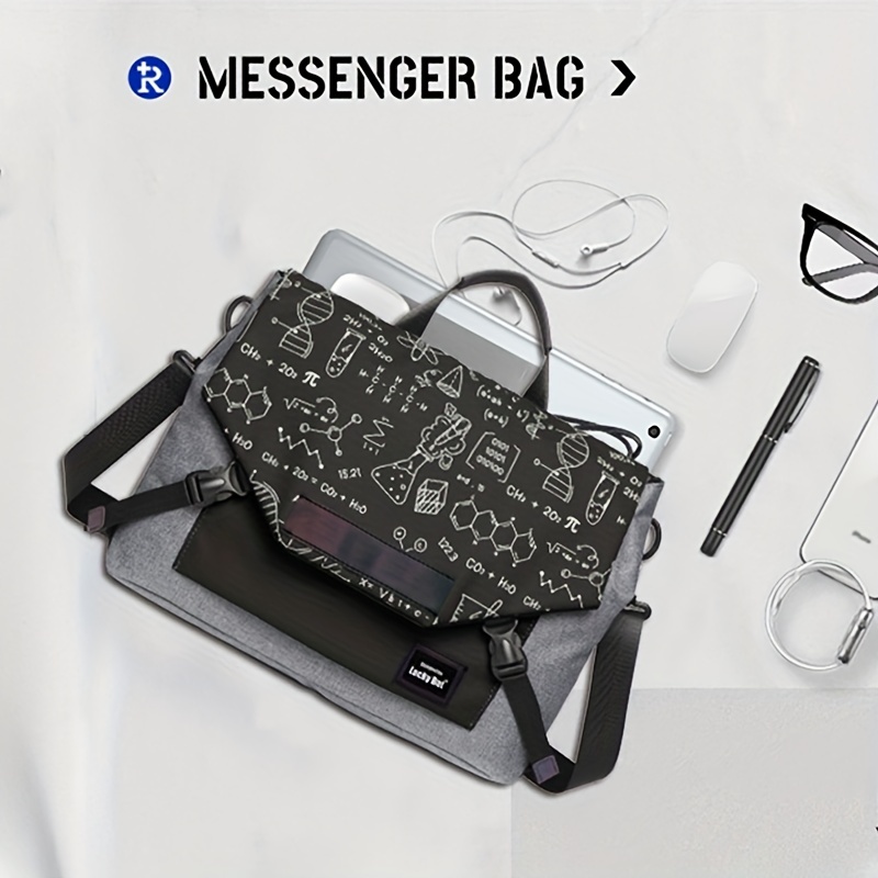 1pc New Black Leather Women's Bag, Handbag, Crossbody Bag