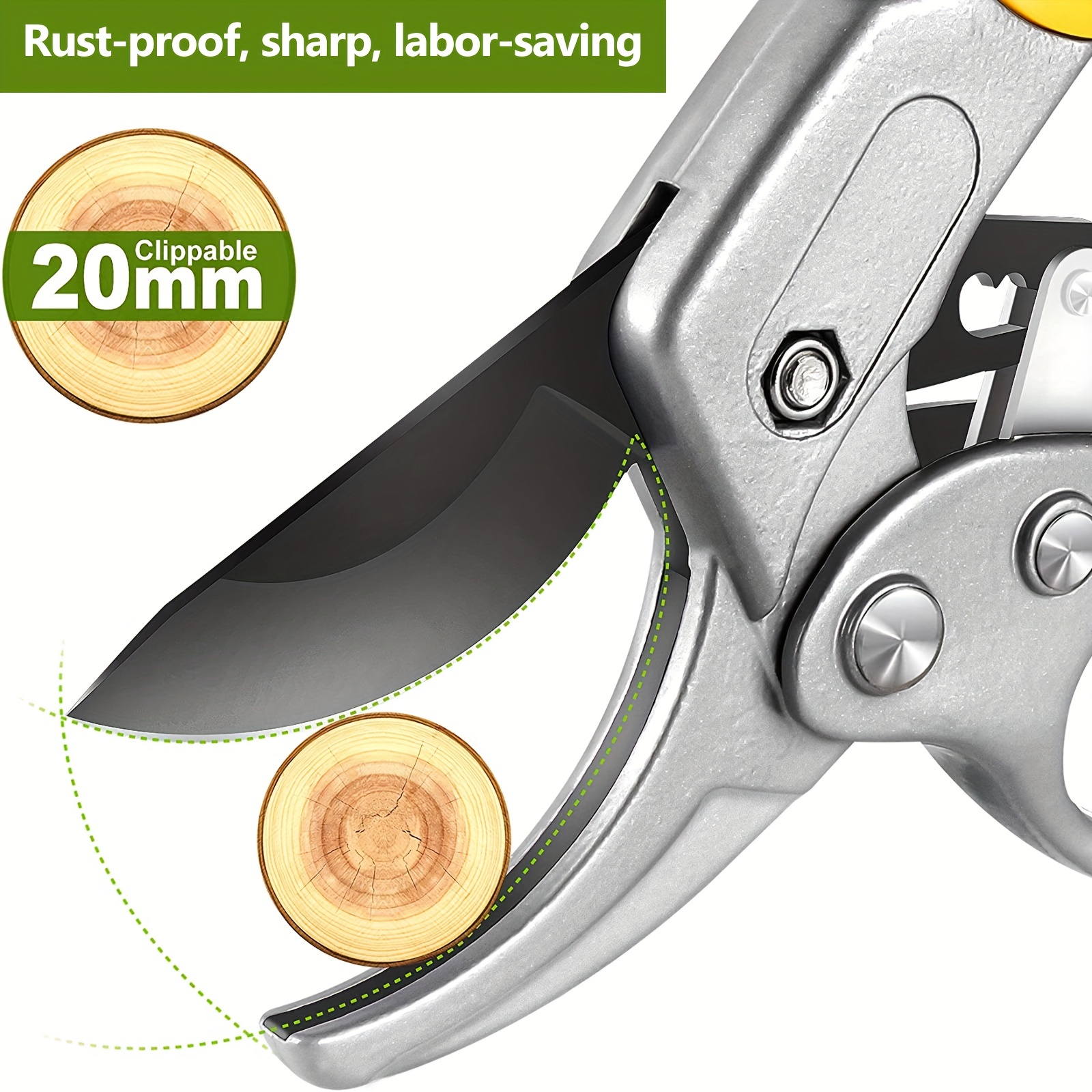 Pruning Shears For Gardening, 3 Times Easier To Work, Friendly To  Arthritis, Carpal Tunnel Syndrome And Small Hands, Comfortable, Sharp,  Durable, Sturdy Ratchet Garden Clippers - Temu