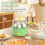 1pc 10 capacity double layer egg steamer with auto shut off perfect for hard boiled poached scrambled eggs omelets steamed vegetables and more kitchenware and kitchen accessories details 5