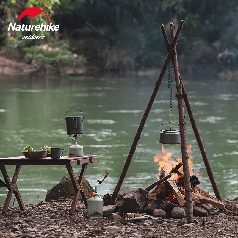 Naturehike Lightweight Titanium Kettle Outdoor Camping Portable