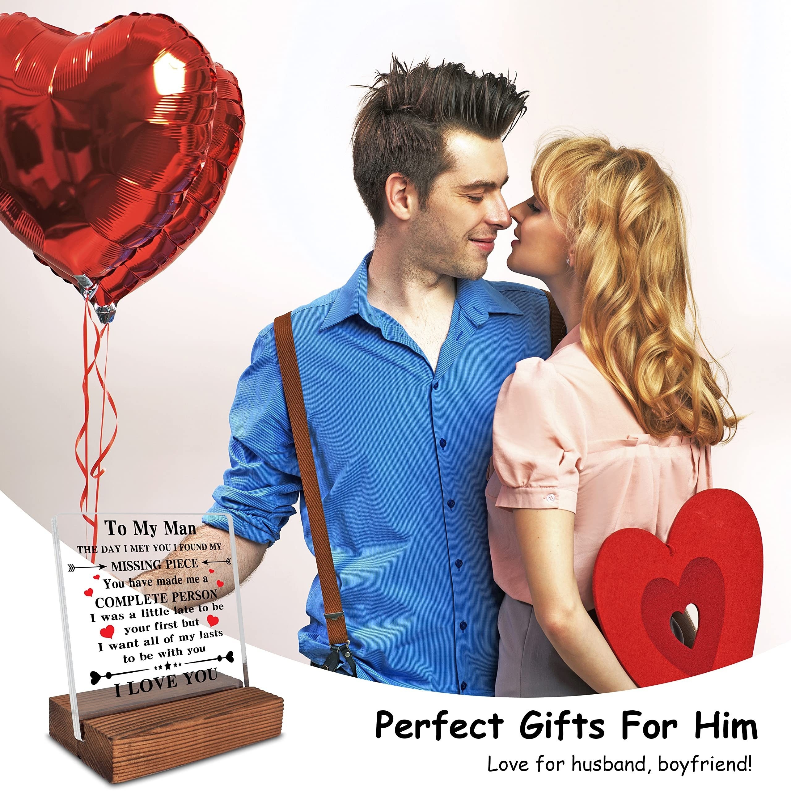 Valentine's Day Gifts for Him/Her Husband Wives - Personalized Gifts for  Boyfriend/Girlfriend - Romantic Gifts Sentimental Gifts Birthday Wedding