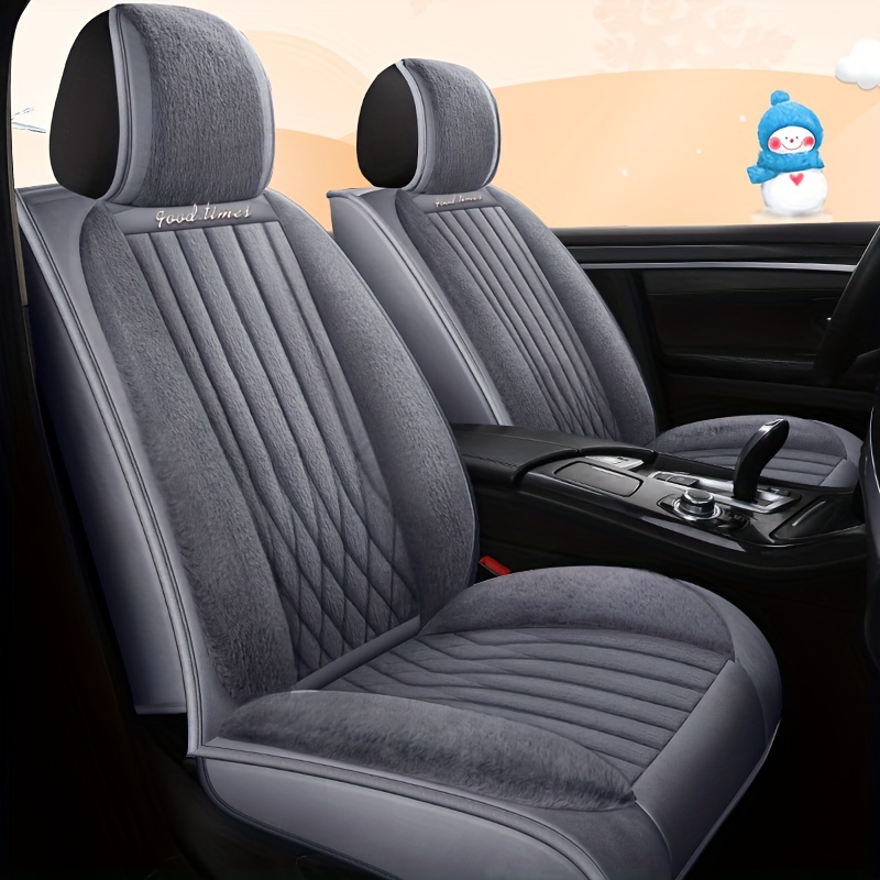 All inclusive Car Cushion Winter Warm Long Plush Seat Cover - Temu United  Kingdom