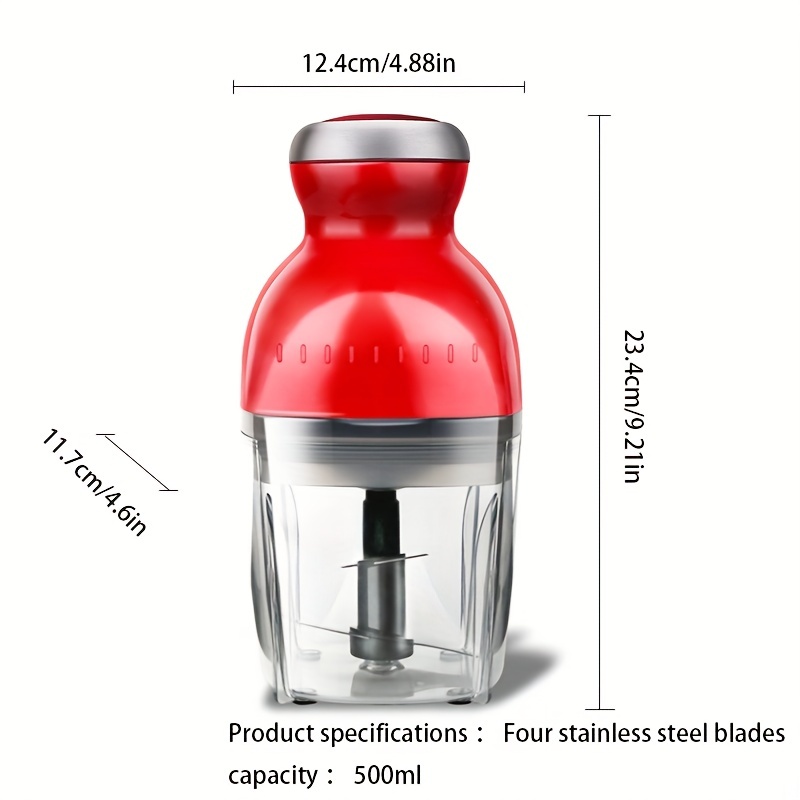 NEW] Stainless Steel Electric Food Chopper Meat Grinder Machine Mixer Food Chopper  Meat Chopper