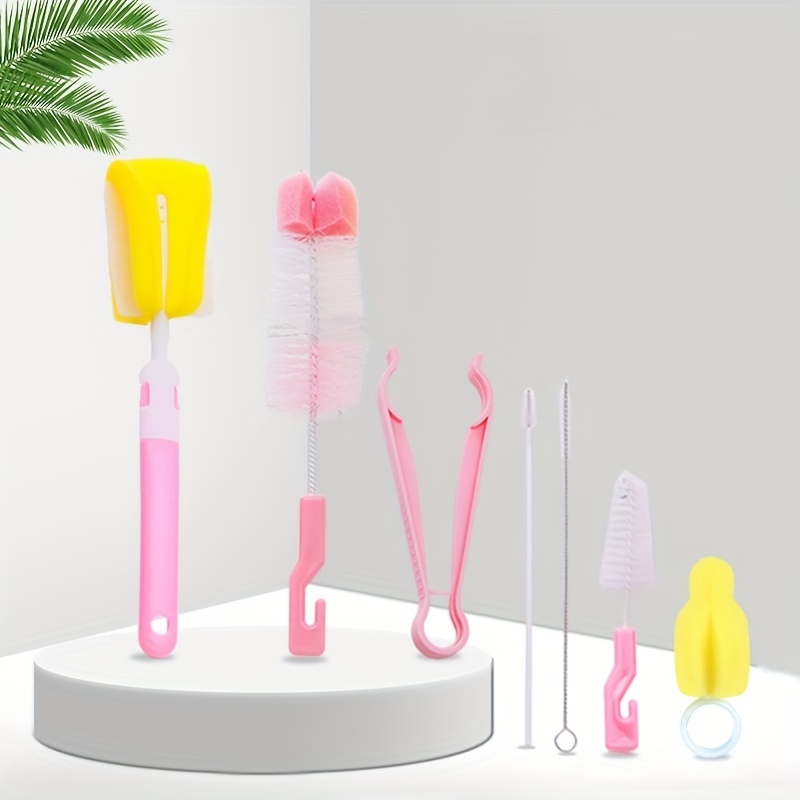 Cleaning Brush Baby Bottle Brush Set Water Bottle Cleaner Cup Cleaning Tool