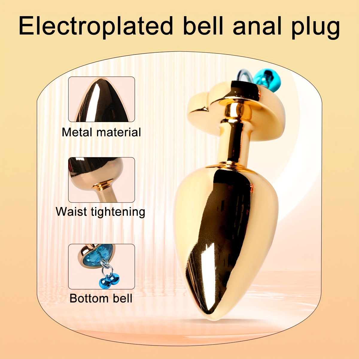 lana rhodes sex toy Glowing Bell Choker Collar Puppy Play Adult Sex Toy for Punishment main image 0