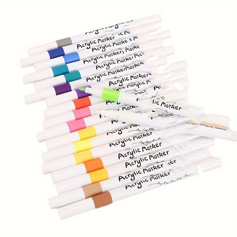 Acrylic Marker Pen Art Painting Diy Graffiti Painting Pen - Temu