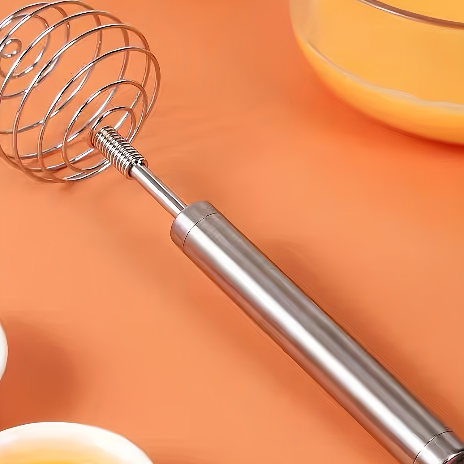 WUCHENG Stainless Steel Flour Mixer Manual Dough Mixer and Noodle Salad Tool  Manual Mixer Egg Mixer Tool Whisk (Color : 2pcs) : : Home