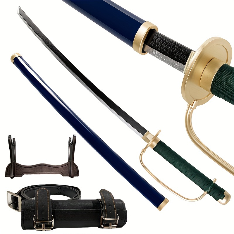 Soporte de madera para espada, estante de exhibición ajustable para  cuchillo, Katana samurái, Tanto, gancho para