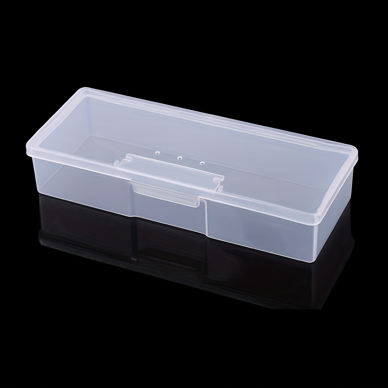 Transparent Storage Box for Nail Art Tools