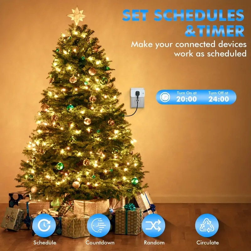 How to use a smart plug for your Christmas tree lights