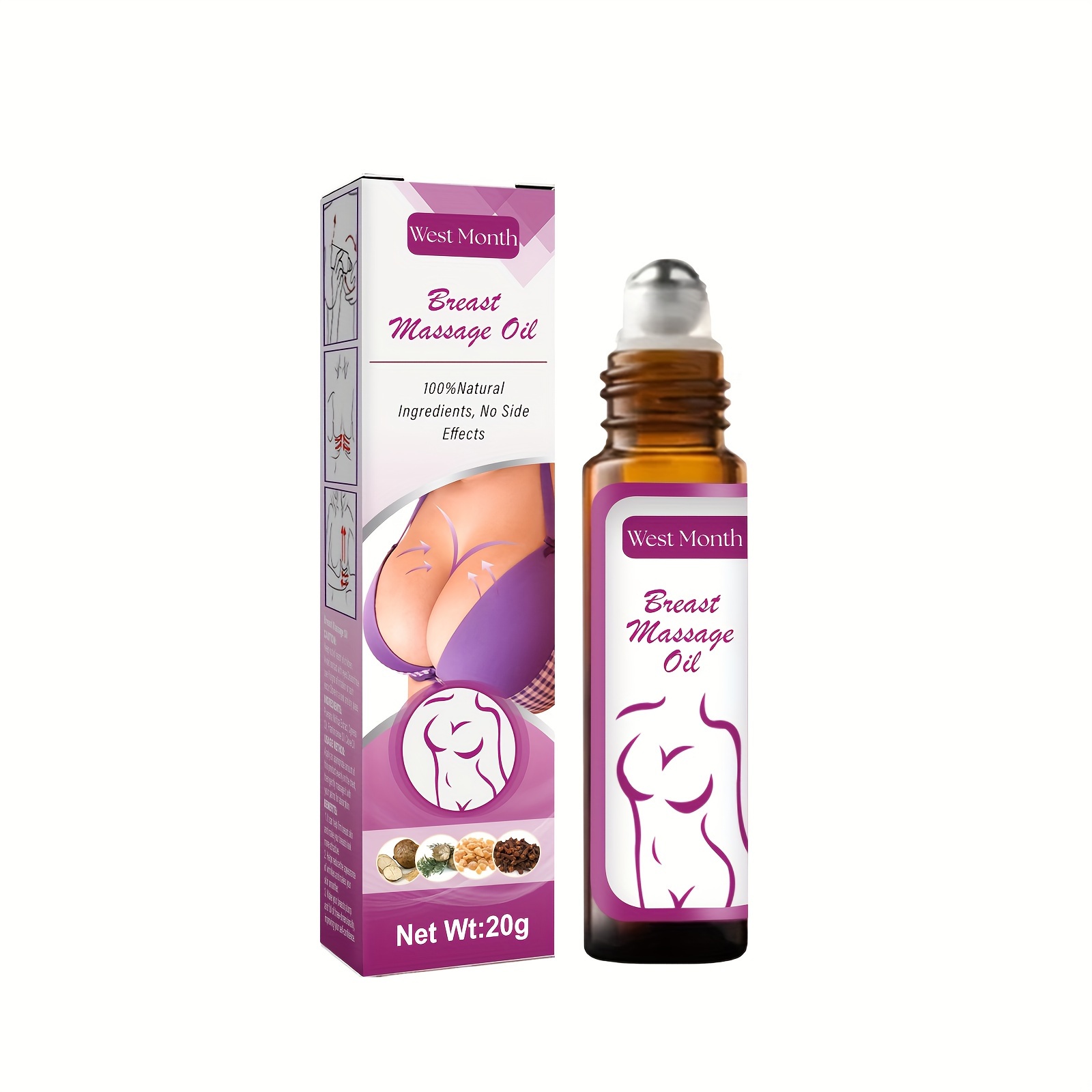Breast Strengthening and Lifting Oil, 1 Oz Breast Oil Firming Breast  Enlarge Oil