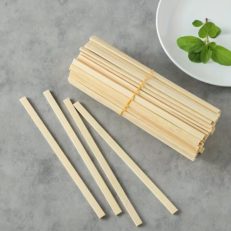 Natural Bamboo Sticks Bamboo Sticks For Crafts Diy Hobbyists - Temu