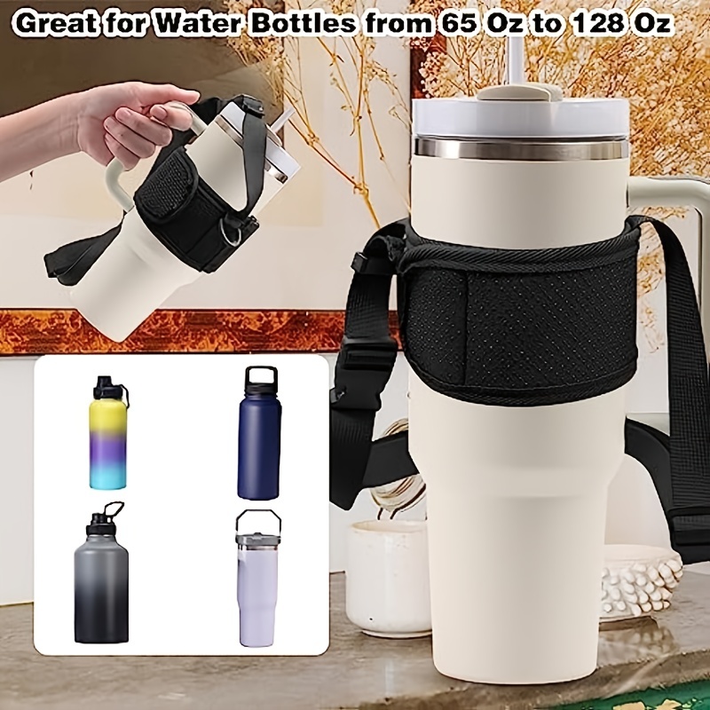 Universal Tumbler Handle with strap Water Bottle Sling for Stanley Walking