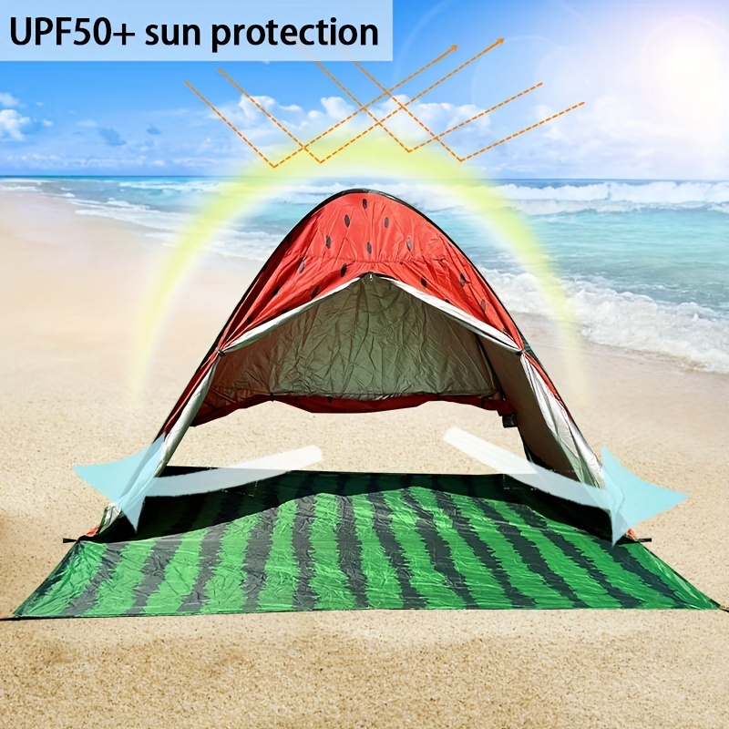 1 X Strand-sonnenschutz-überdachungszelt Upf 50+ Uv-schutz