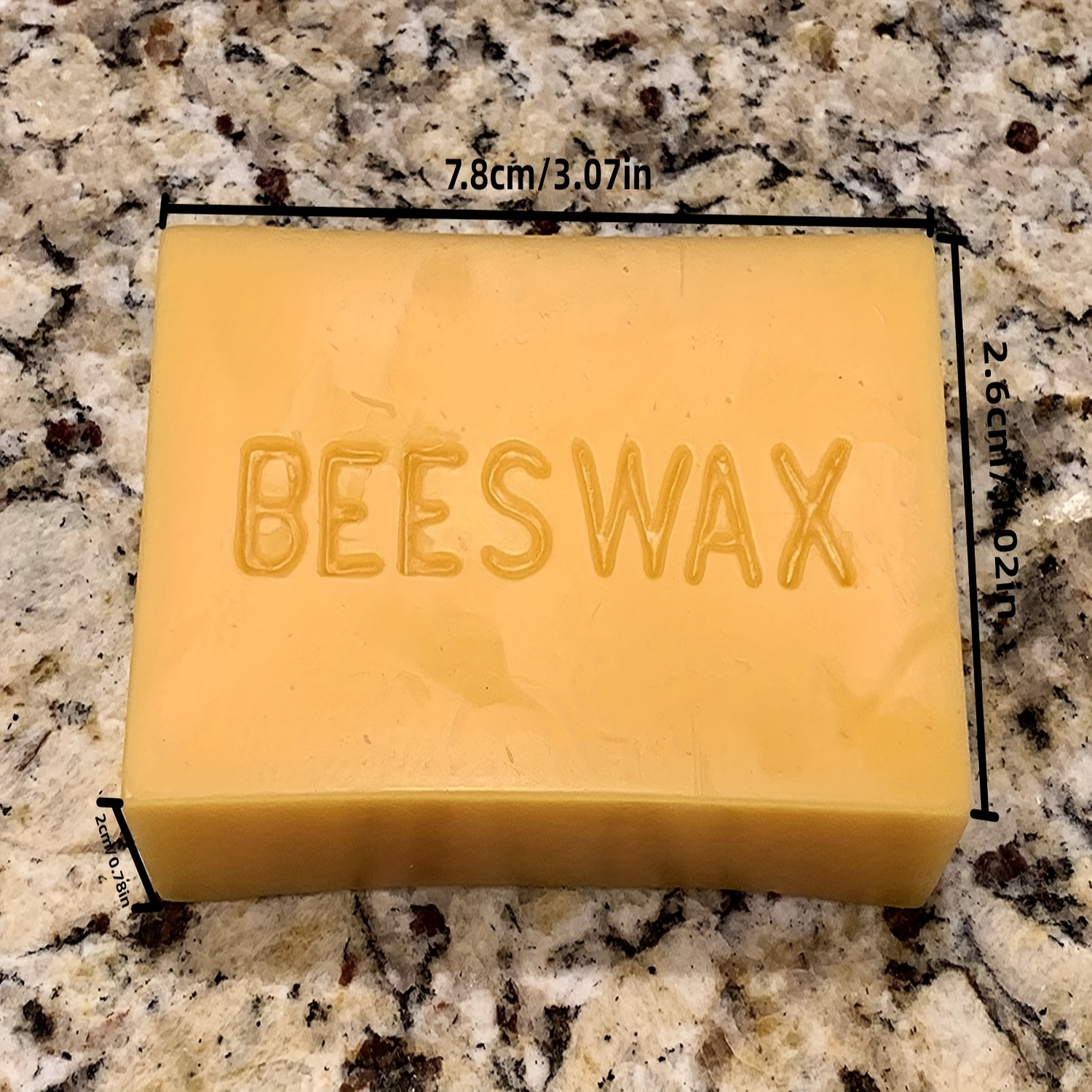 Beeswax Bar Perfect For Diy Candle Making .polishing Sealing - Temu