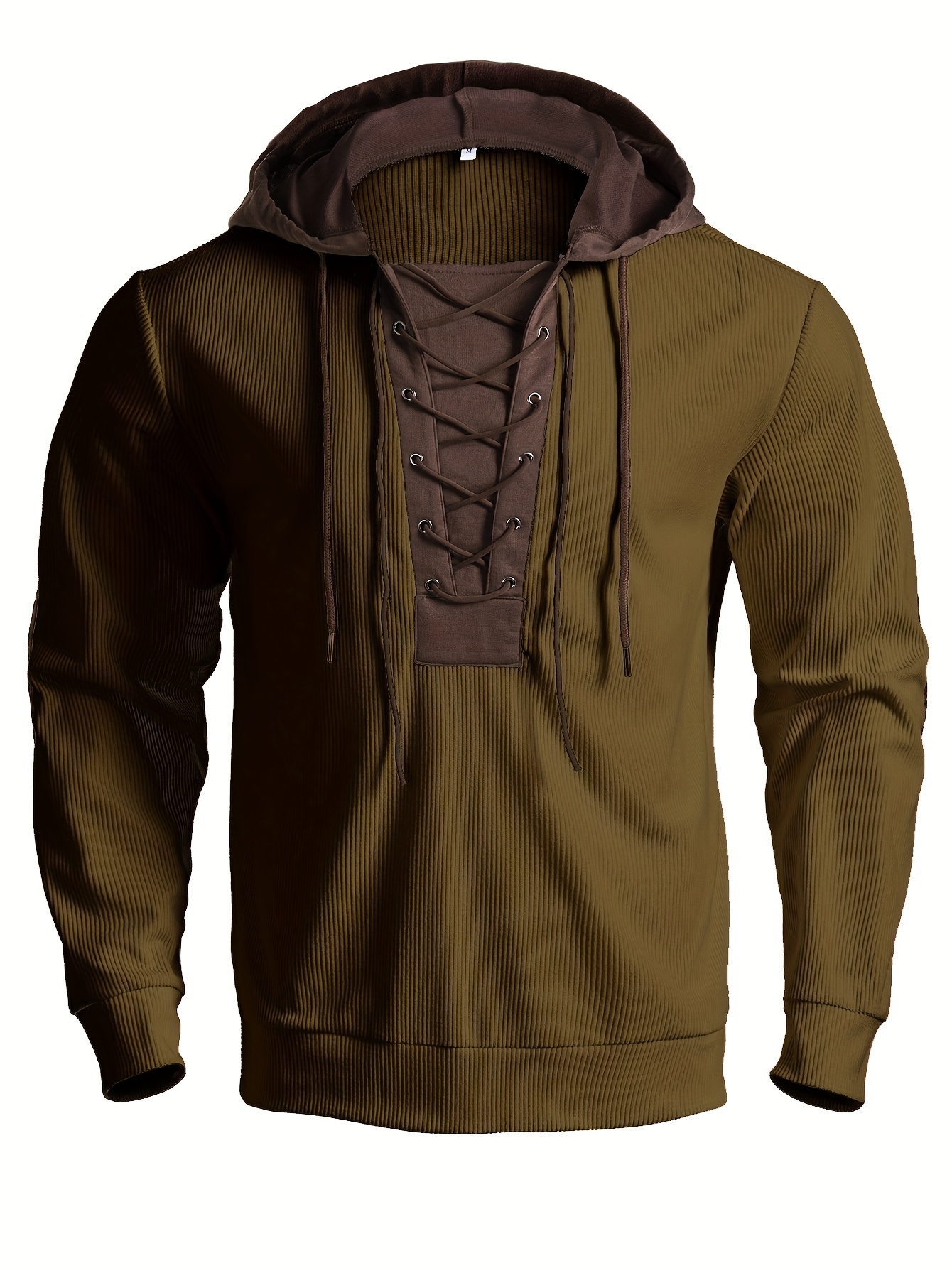 Men color hotsell block hooded sweatshirt