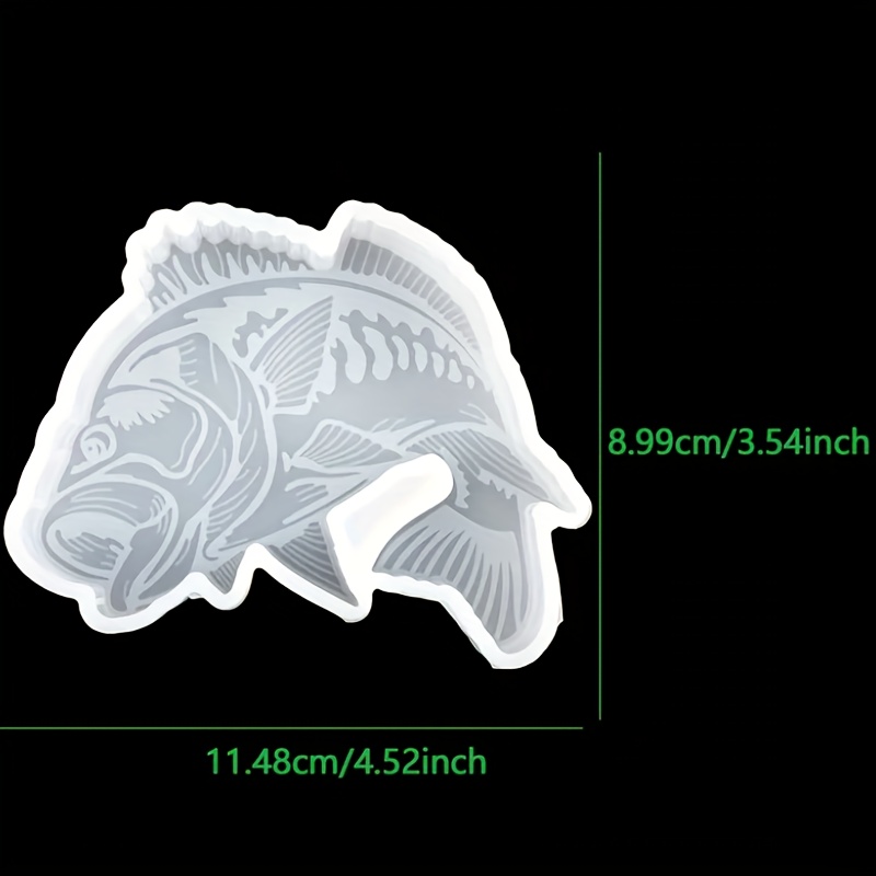 Detailed Bass - Silicone Freshie Mold