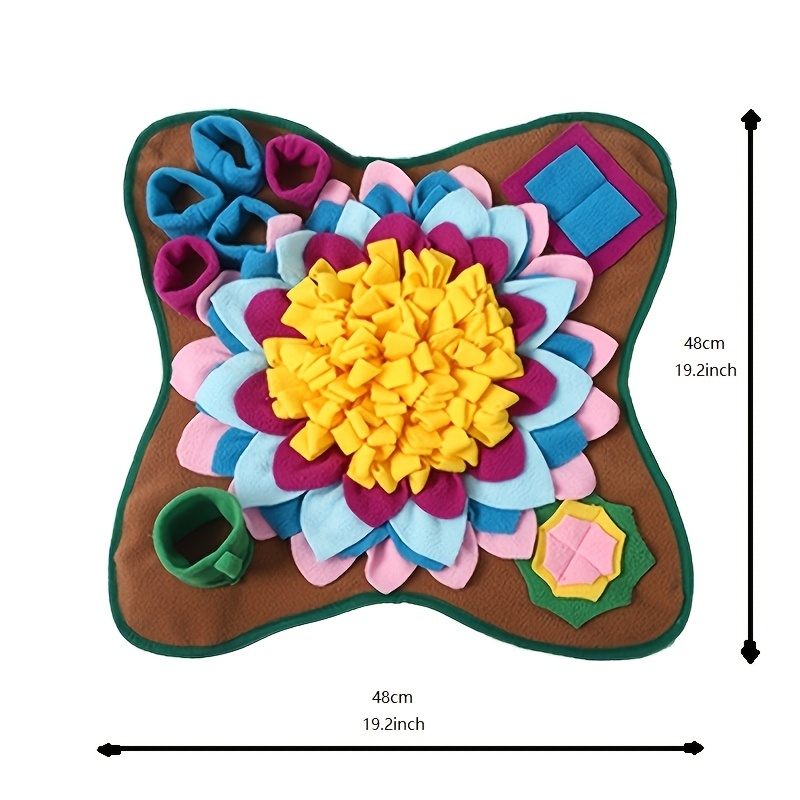 Four-Leaf Clover Dog Sniff Pad Training Blanket Expends Energy Sniff  Decompress Slow Food Puzzle Pet Toy - China Dog Bowl and Sniffing Mat price